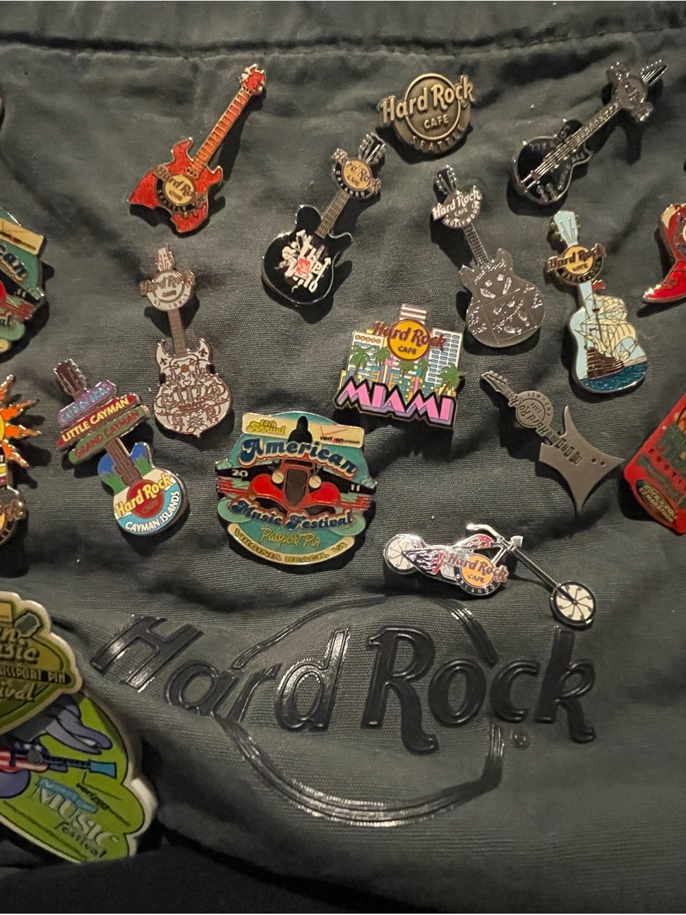 Hard Rock Cafe Pin Collection - 20 Pins